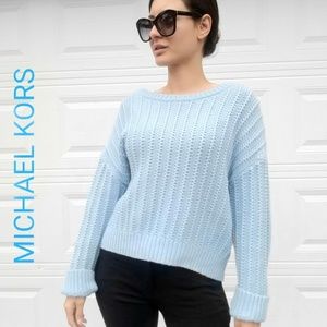 🍂🍁MICHAEL KORS Crop Sweater